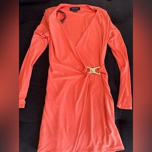 Marciano wrap dress , fits tight on figure , size xs